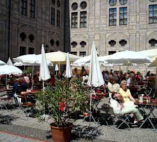 Innenhof der Pfälzer Weinstube