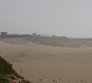 Grenze zum Königspalase