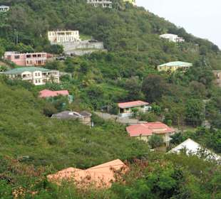 Häuser in den Bergen