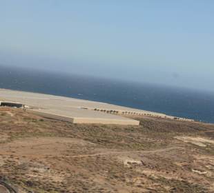 Вид на Тенериф с самолета