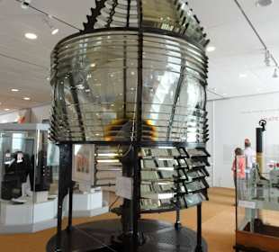 Fresnell-Optik eines Leuchtfeuers