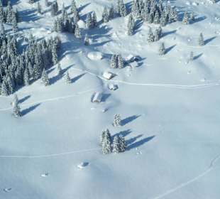 Blick aus der Seilbahn