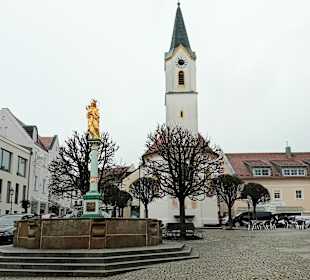 Blick zum Marktplatz