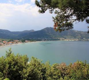 Blick auf den Golden Beach