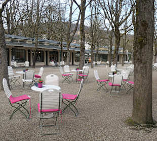 In Baden-Baden bei den Kurhaus Kolonnaden