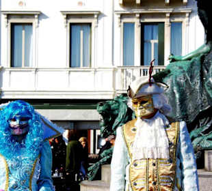 Kostüme-Masken-Show Venedig 2011