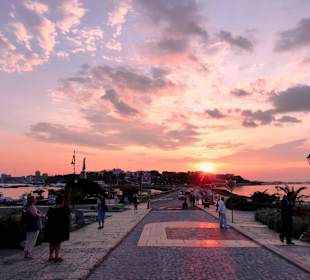 Blick nach Neu-Nessebar