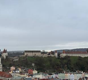 Aussichtspunkt auf Burghausen