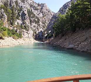 Fast am Ende ganz hinten die Quelle