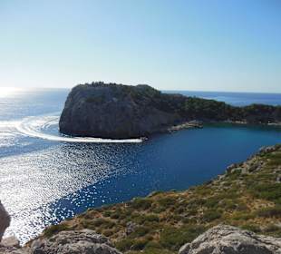 Wandelen naar anthony quinn bay