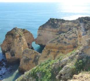 Fantastische Felsformationen bei Ponta da Piedade