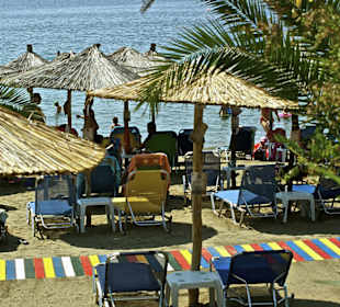 Teil des Strandabschnittes vor dem Road House