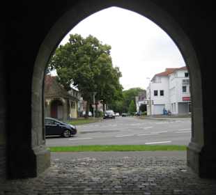 Blick über die Wallgrenzen hinaus