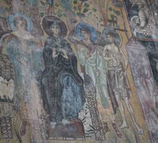 Akhtala - Fresken
