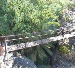 Brücke in Masca Schlucht
