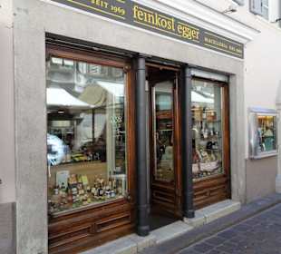 Außenansicht der Metzgerei Egger