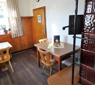 In den Gasträumen von Hübner Bräu Steinfeld