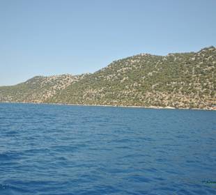 Kekova - versunkene Stadt im Mittelmeer