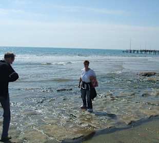 Spaziergang am Strand
