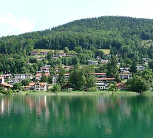 Herrlicher Blick vom See aus