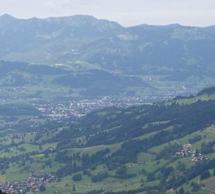 Blick vom Iseler aus