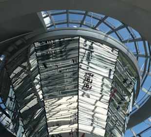 In der Reichstagskuppel