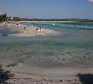 Blick auf den Strand
