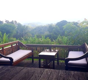 Ausblick von der Terrasse