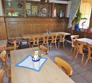 Blick in die Gasträume der Brauerei Knoblach