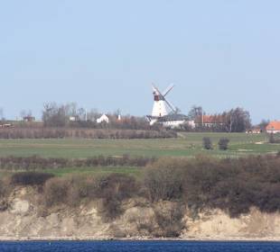 Blick vom Schiff auf Dänemark