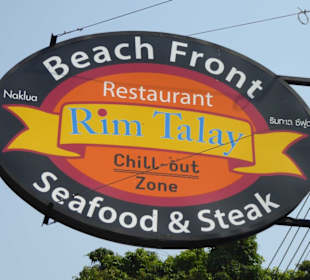 Schild Restaurant an der Soi 18