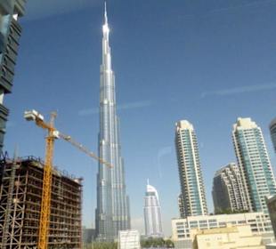 Blick auf den Burj Khalifa
