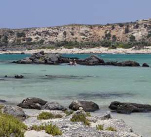 Elafonisi beach/lagon