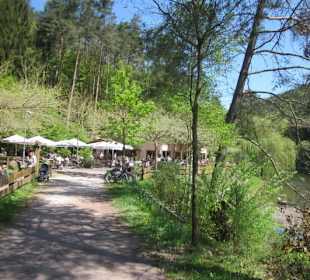 Am Paddelweiher in Hauenstein
