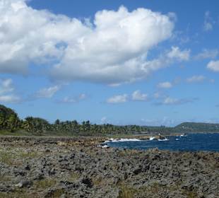 Mondlandschaft in Richtung Las Galeras