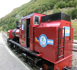 Unsere Lok wird umgespannt