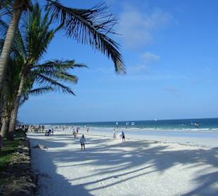 Sandstrand in Diani Beach