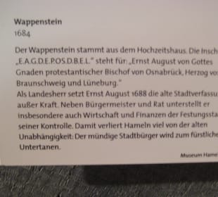 Infos zum Wappenstein