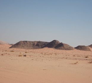 Interessante Wüstenlandschaft