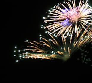Feuerwerkfestival in Bugibba