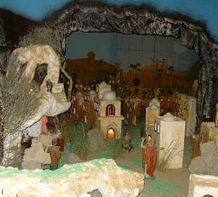 Ein Teil der sehr sehenswerten Weihnachtskrippe!