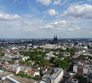 Kölnturm Ausblick