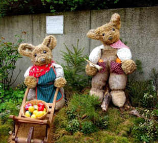 Osterbrunnen in Großgeschaidt