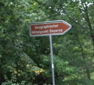 Geografischer Mittelpunkt Bayerns