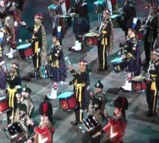 Pipes & Drums in ihrem Element