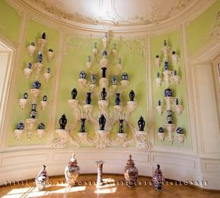 Das ovale Porzellankabinett