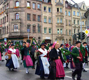 Erntedankfestzug 2012 Fürth