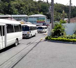 Sehr viel Verkehr auf den Hip Strip