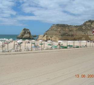 Strand von Praia da Rocha