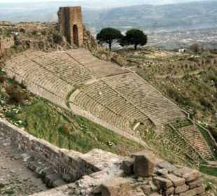 Das steilste Theater der Antike